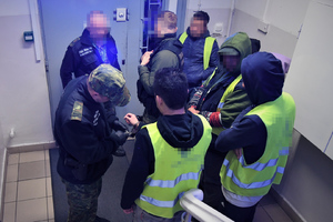  Osoby zatrzymane przez Straż Graniczną.