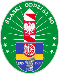 Logo Śląskiego Oddziału Straży Granicznej w Raciborzu