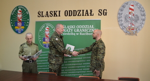 Spotkanie Komendanta ŚlOSG z uczestnikami misji w Macedonii
