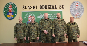 Spotkanie Komendanta ŚlOSG z uczestnikami misji w Macedonii