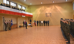 Uroczyste ślubowanie klas mundurowych 