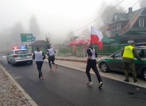 Sztafeta ŚlOSG "Wokół Niepodległej" 
