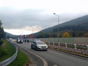 Sztafeta ŚlOSG "Wokół Niepodległej" 