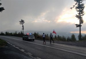 Sztafeta ŚlOSG "Wokół Niepodległej" 