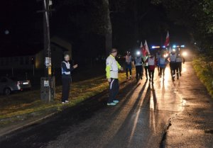Komendant Śląskiego Oddziału SG przejmuje pałeczkę sztafety od Komendanta Karpackiego Oddziału SG 