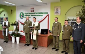 spotkanie wigilijne w komendzie oddziału 