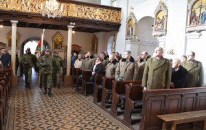 uroczystość w kościele w Kończycach Małych 