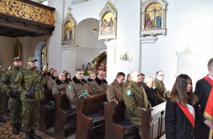 uroczystość w kościele w Kończycach Małych 
