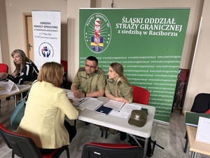 Funkcjonariusze Śląskiego Oddziału Straży Granicznej 