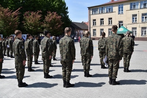 Uroczyste ślubowanie uczniów klas pierwszych o profilu Straży Granicznej 