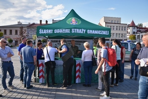 Koncert Orkiestry Reprezentacyjnej Straży Granicznej z Nowego Sącza w Żywcu w ramach obchodów w ŚlOSG XXXI rocznicy powołania formacji 