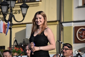 Koncert Orkiestry Reprezentacyjnej Straży Granicznej z Nowego Sącza w Żywcu w ramach obchodów w ŚlOSG XXXI rocznicy powołania formacji 