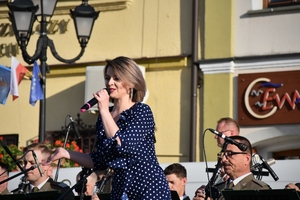 Koncert Orkiestry Reprezentacyjnej Straży Granicznej z Nowego Sącza w Żywcu w ramach obchodów w ŚlOSG XXXI rocznicy powołania formacji 
