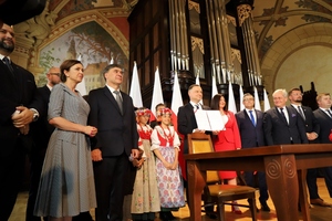 Uroczystość podpisania ustawy o ustanowieniu Narodowego Dnia Powstań Śląskich 