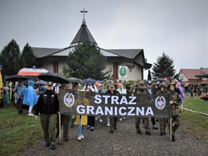 Funkcjonariusze Straży Granicznej na Pielgrzymce na Jasną Górę 
