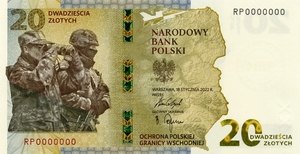 Banknot kolekcjonerski awers 