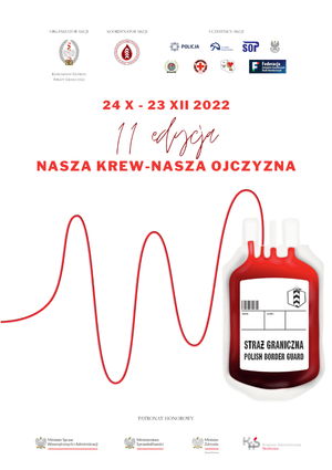 Plakat NASZA KREW - NASZA OJCZYZNA 