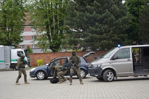 Pokaz wyszkolenia funkcjonariuszy WZD 