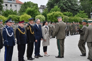 Odznaczani i awansowani 