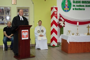 Msza Święta w intencji funkcjonariuszy SG, pracowników SG i ich rodzin 
