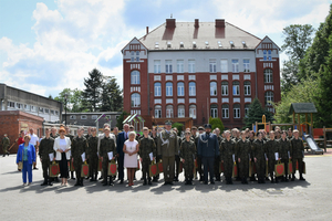 Uroczyste ślubowanie patronackich klas Straży Granicznej w Raciborzu Uroczyste ślubowanie patronackich klas Straży Granicznej w Raciborzu