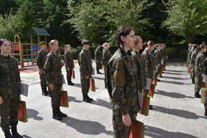 Uroczyste ślubowanie patronackich klas Straży Granicznej w Raciborzu Uroczyste ślubowanie patronackich klas Straży Granicznej w Raciborzu