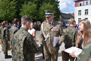 Uroczyste ślubowanie patronackich klas Straży Granicznej w Raciborzu Uroczyste ślubowanie patronackich klas Straży Granicznej w Raciborzu