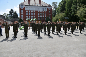 Uroczyste ślubowanie patronackich klas Straży Granicznej w Raciborzu Uroczyste ślubowanie patronackich klas Straży Granicznej w Raciborzu