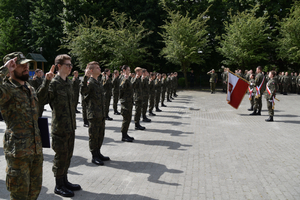Uroczyste ślubowanie patronackich klas Straży Granicznej w Raciborzu Uroczyste ślubowanie patronackich klas Straży Granicznej w Raciborzu