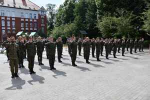 Uroczyste ślubowanie patronackich klas Straży Granicznej w Raciborzu Uroczyste ślubowanie patronackich klas Straży Granicznej w Raciborzu