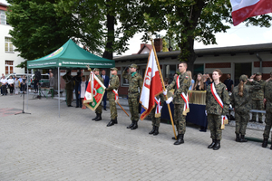 Uroczyste ślubowanie patronackich klas Straży Granicznej w Raciborzu Uroczyste ślubowanie patronackich klas Straży Granicznej w Raciborzu