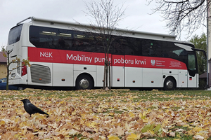 Krwiobus na terenie komendy Śląskiego Oddziału SG Krwiobus na terenie komendy Śląskiego Oddziału SG