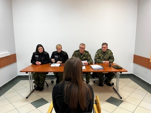 Rozmowa kwalifikacyjna kandydatów do służby Rozmowa kwalifikacyjna kandydatów do służby