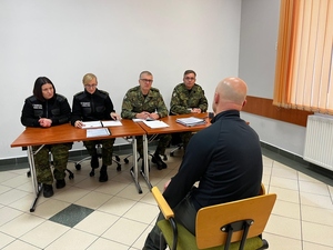 Rozmowa kwalifikacyjna kandydatów do służby Rozmowa kwalifikacyjna kandydatów do służby