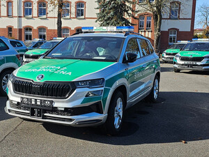 Pojazd osobowy Skoda  z napędem 4x4. Pojazd osobowy Skoda  z napędem 4x4.