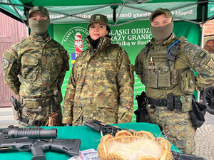 Stanowisko wystawiennicze Śląskiego Oddziału SG w Raciborzu Stanowisko wystawiennicze Śląskiego Oddziału SG w Raciborzu
