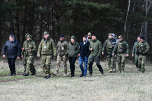 Funkcjonariusze uczestniczący w szkoleniu Funkcjonariusze uczestniczący w szkoleniu
