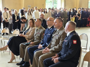  Uroczyste rozpoczęcie roku szkolnego w Oddziałach o Profilu  Mundurowym Szkół Ponadpodstawowych