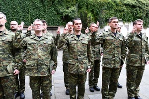  Ślubujący funkcjonariusze