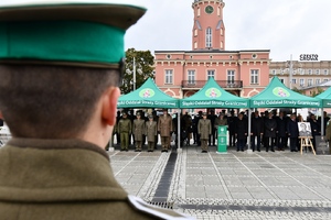  gen. bryg. SG Andrzej Jakubaszek podczas przemowy