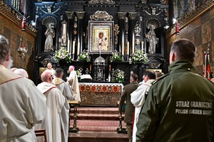  Kaplica Cudownego Obrazu Czarnej Madonny Matki Bożej Częstochowskiej, czytanie ewangelii