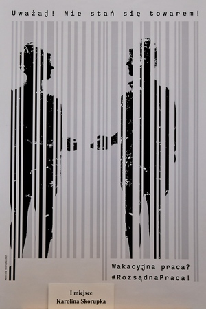 Wręczenie nagród w konkursie dotyczącym handlu ludźmi