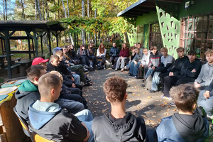 Zajęcia z uczniami klas o profilu mundurowym