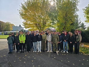 Zajęcia z uczniami klas o profilu mundurowym