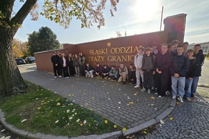 Zajęcia z uczniami klas o profilu mundurowym