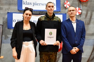 Uroczyste ślubowanie uczniów klas I z Oddziałów o Profilu Mundurowym