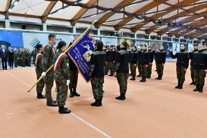 Uroczyste ślubowanie uczniów klas I z Oddziałów o Profilu Mundurowym