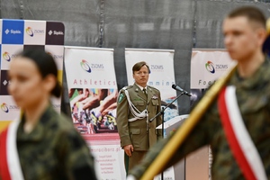 Uroczyste ślubowanie uczniów klas I z Oddziałów o Profilu Mundurowym