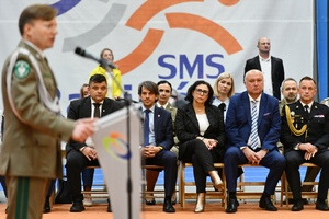 Uroczyste ślubowanie uczniów klas I z Oddziałów o Profilu Mundurowym