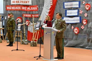 Uroczyste ślubowanie uczniów klas I z Oddziałów o Profilu Mundurowym